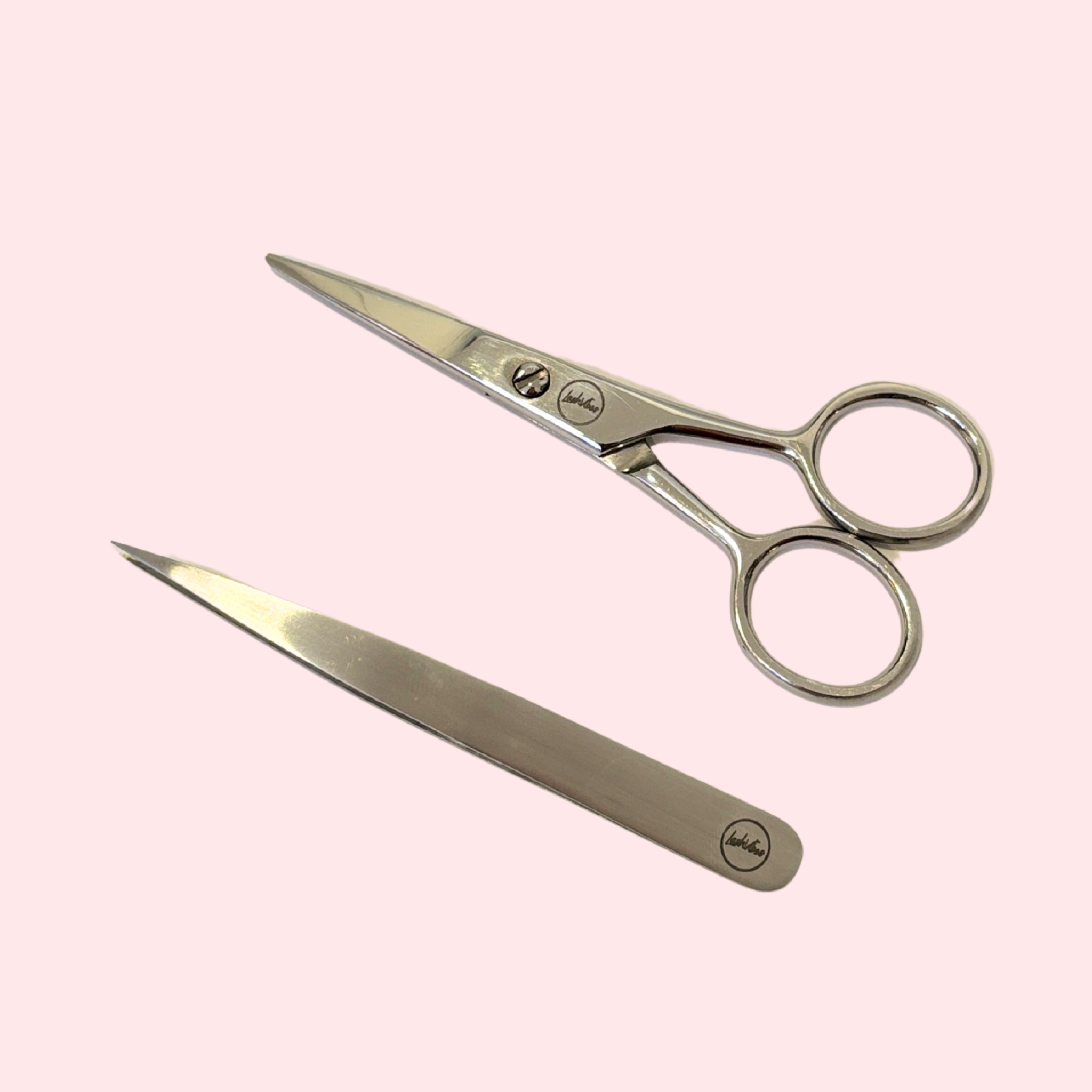 Combo Eyebrow tweezers and scissors