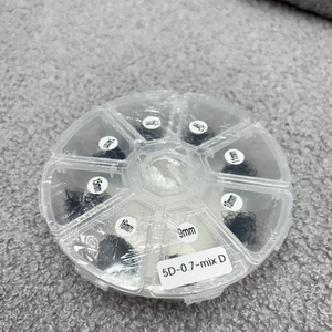 Loose premade fans mix sizes box