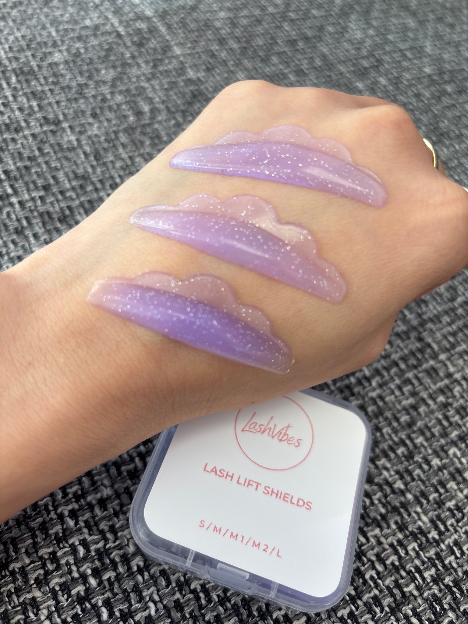 Self adhesive Lash lift shields
