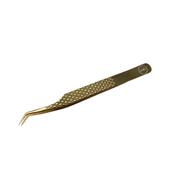 Eyelash Extension 45 degree long tip Tweezers