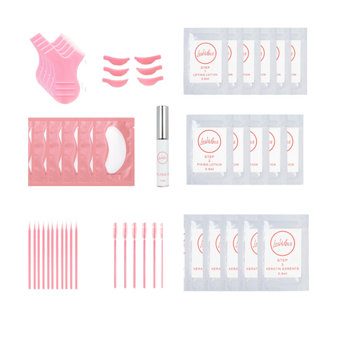 Kerartin lash lift and brow lamination classic kit